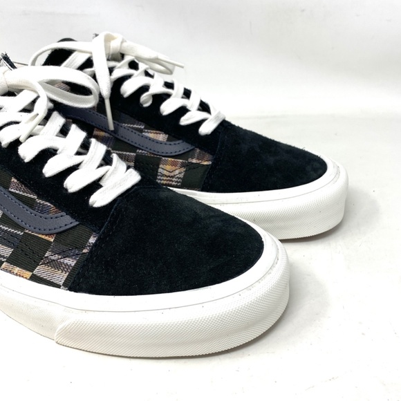 VANS Old Skool 36 DX Shoes Low Check Multi Men's Casual Suede Canvas VN0A4BVQJ4E - Picture 4 of 8